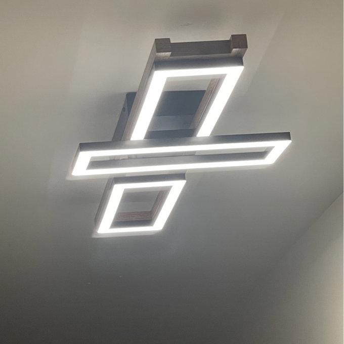 Ivy Bronx Chevee 3 - Light Matte Black 39.4